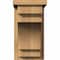Ekena Millwork Mediterranean Smooth Corbel w/Backplate, Western Red Cedar, 7 1/2"W x 14"D x 14"H COR08X14X14MED01SWR - alternate 2